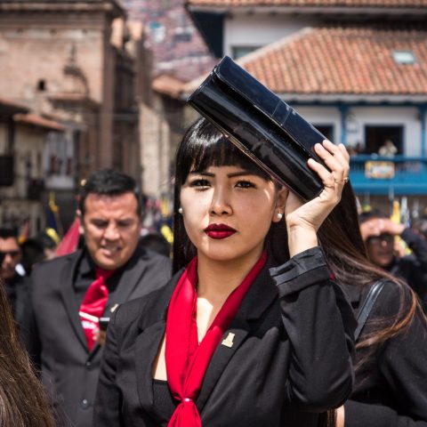 A woman in Cuzco