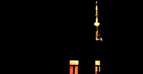 Tbilisi at night