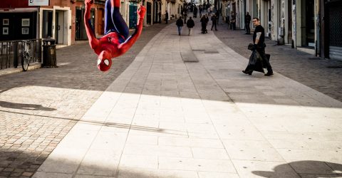 Spider Man is back in town