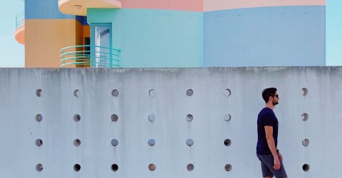 The colorful houses of Albufeira