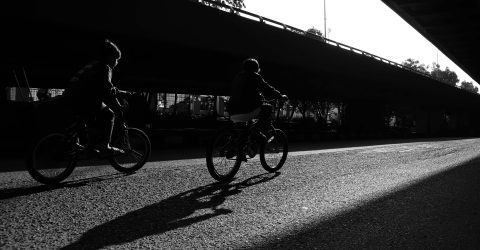 Bicycle Friendship moment