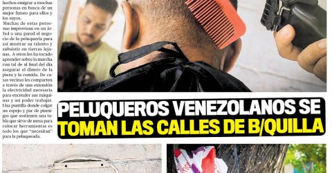 El rebusque de los peluqueros venezolanos