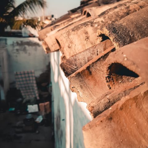Rooftop Of Village House