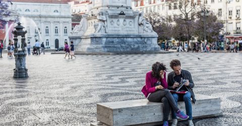 Couple of researchers