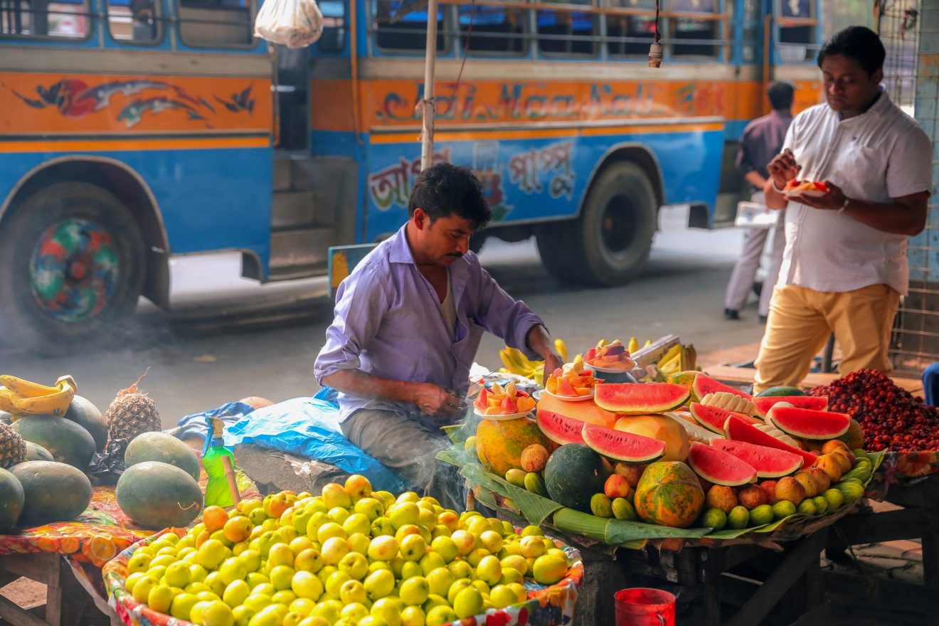 Fresh Fruits in Kolkata Exibart Street