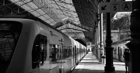 train station in Portugal