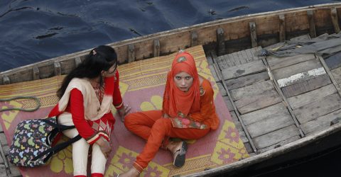 The gaze of Bengali girl