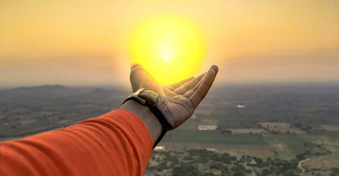 Sun On Hand