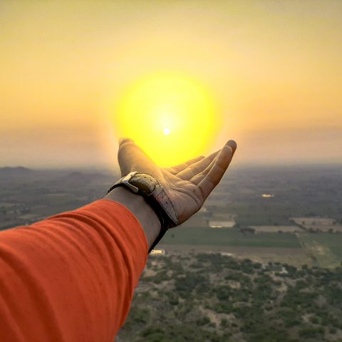 Sun On Hand