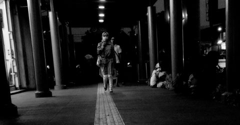 Head for the train station