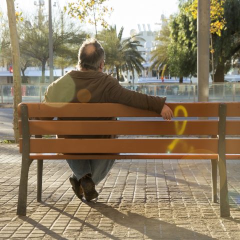 Winter in Barcelona. Siesta.