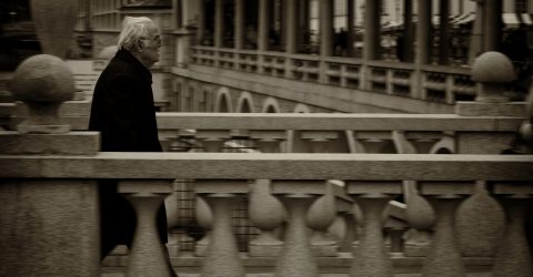 On the bridge