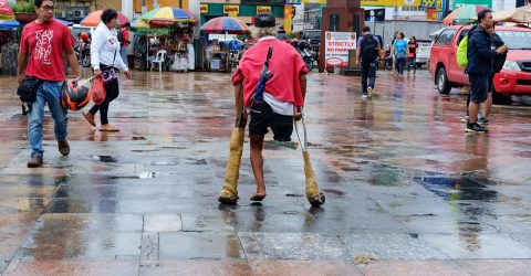 Walking with three legs