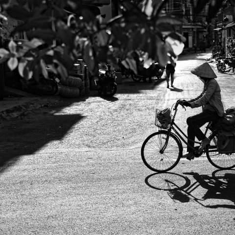 On the way in the afternoon