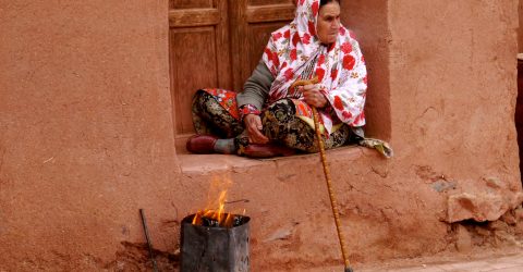 Warm and cold in the old memories