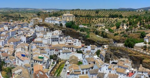 PANORAMIC VIEW OF SENETIL DE LAS BODEGAS