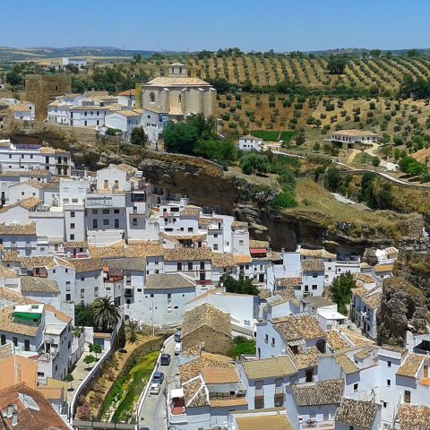 PANORAMIC VIEW OF SENETIL DE LAS BODEGAS