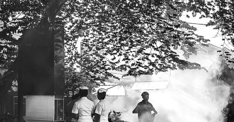 Dangerous Barbeque (Balinese Street Food Pork Satay)