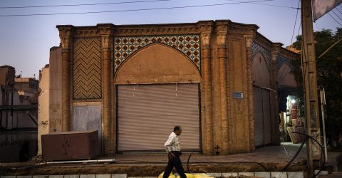In the streets of Kashan