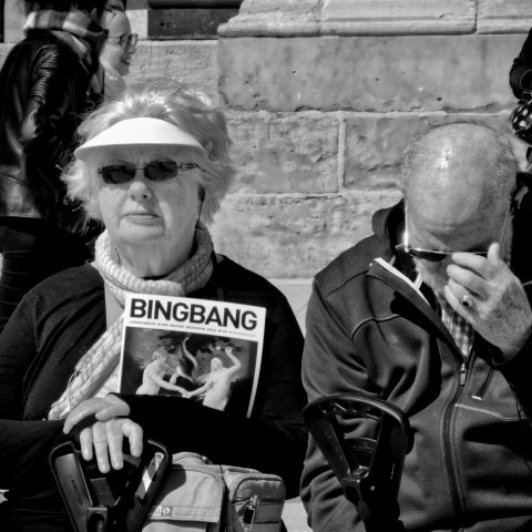 Seated Couple