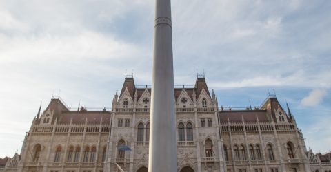 Soldiers at Parliament, Budapest