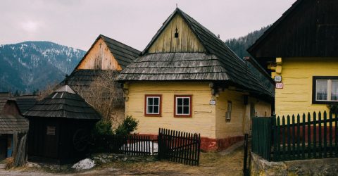 Il villaggio Vlkolínec