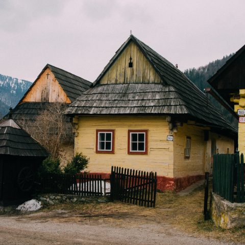 Il villaggio Vlkolínec