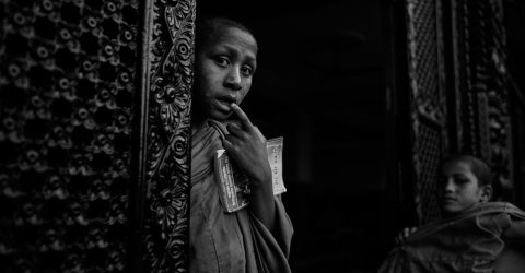 Novice monk