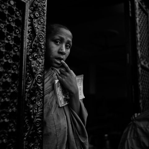 Novice monk