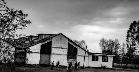 Way to the classroom