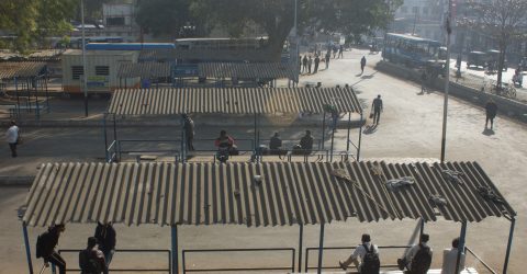 Bus stand