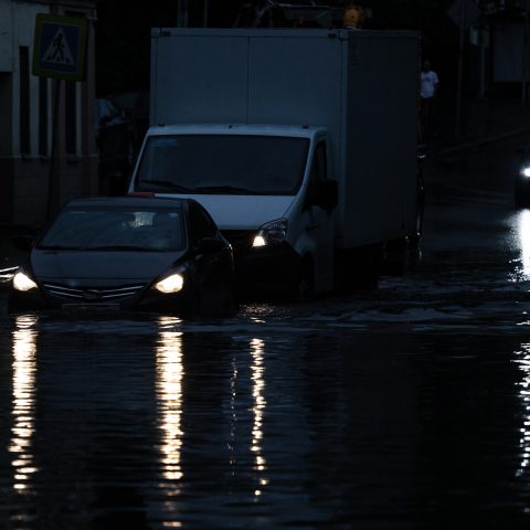 Flood in Moscow