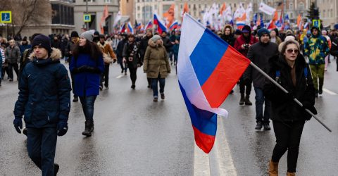 Flag of protest