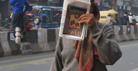 Reader in traveller