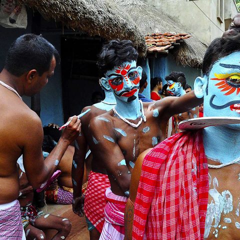 Face painting- Gajan festival