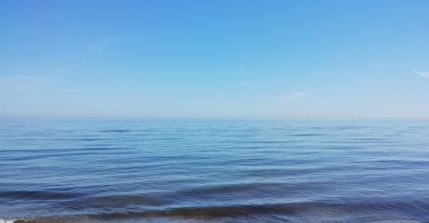 Keep calm and watch the sea