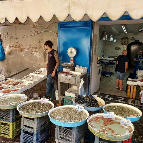 Seafood on the street