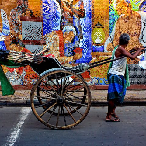 Rickshaw Of Kolkata