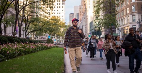 A street photography by Tago’s Jump, Inc. Inflatable Manufacturer