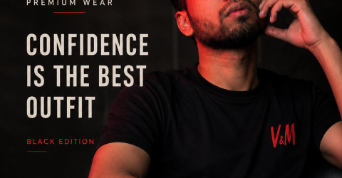 Resad Ajim with Tronexa Brand V&M Wear.