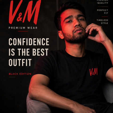 Resad Ajim with Tronexa Brand V&M Wear.