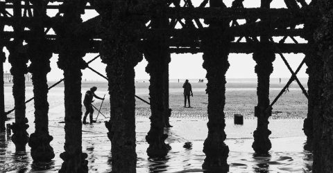 Underneath the North Pier