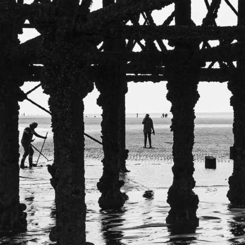 Underneath the North Pier