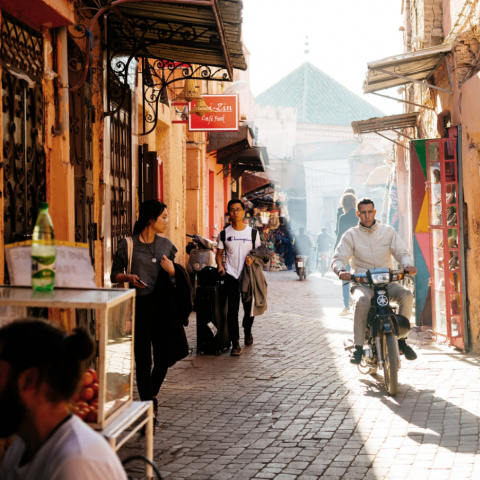 A street photography by Franklin Inflatables