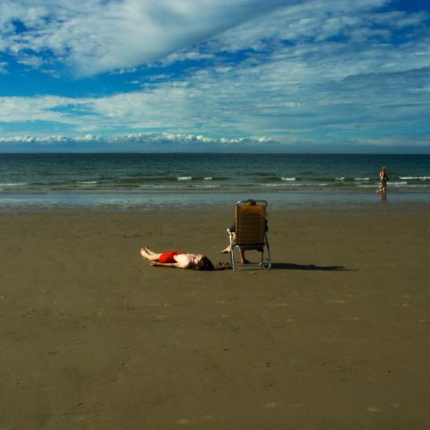 Chilling on the beach