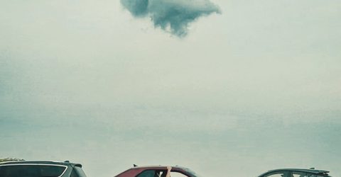 Single Cloud Above the Car