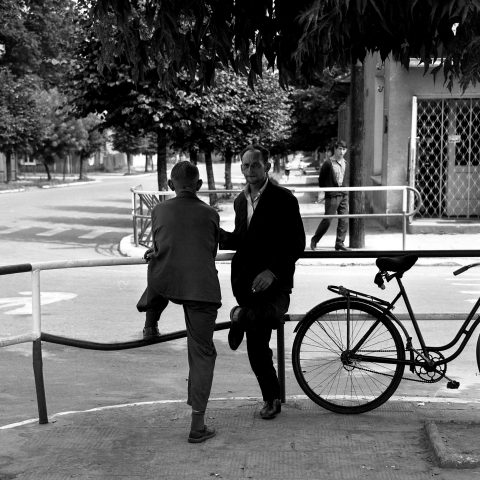 Street conversation