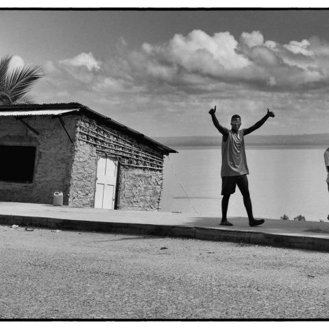 Near the harbour in Pemba.