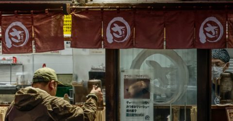 Ramen street stand