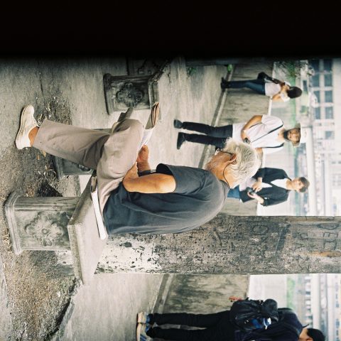 Old man in binondo